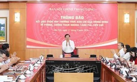 Kỷ luật 6 cán bộ diện Trung ương quản lý; khởi tố một số vụ án tham nhũng, tiêu cực đặc biệt nghiêm trọng trong lĩnh vực y tế, giáo dục, nông nghiệp, thủy sản...
