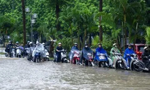 Ngày mai, nhiều tỉnh thành xuất hiện mưa to đến rất to