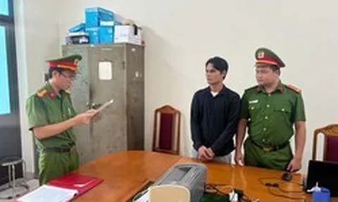 Bắt nhân viên giao hàng Bùi Quý Dậu SN 1993