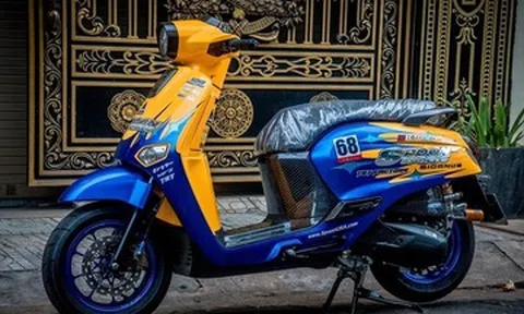 “Xe ga cho mẹ đi chợ” Honda Giorno độ cực chất, tiền đồ chơi đắt ngang giá xe