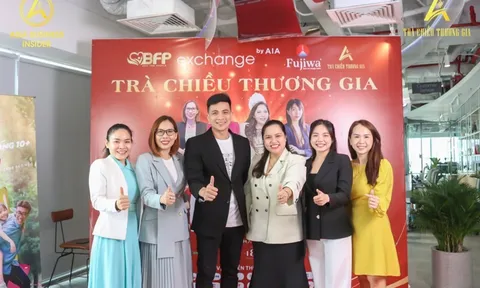 AIA exchange- Nhà tài trợ vàng Trà Chiều Thương Gia kỳ 6