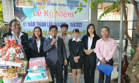 Đam Books Media tổ chức Lễ kỷ niệm 01 năm thành lập