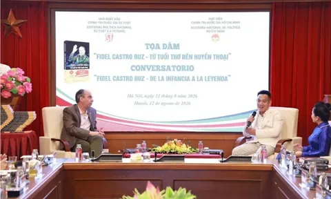 Nhà báo Vương Xuân Nguyên kể chuyện lịch sử qua tác phẩm Fidel Castro Ruz - Cuba trong trái tim nhân dân Việt Nam