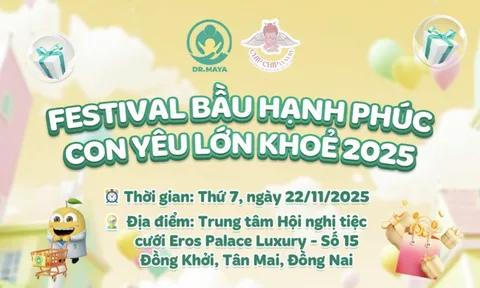 Có gì đáng mong chờ ở Festival “Bầu Hạnh Phúc - Con Yêu Lớn Khỏe 2025”?
